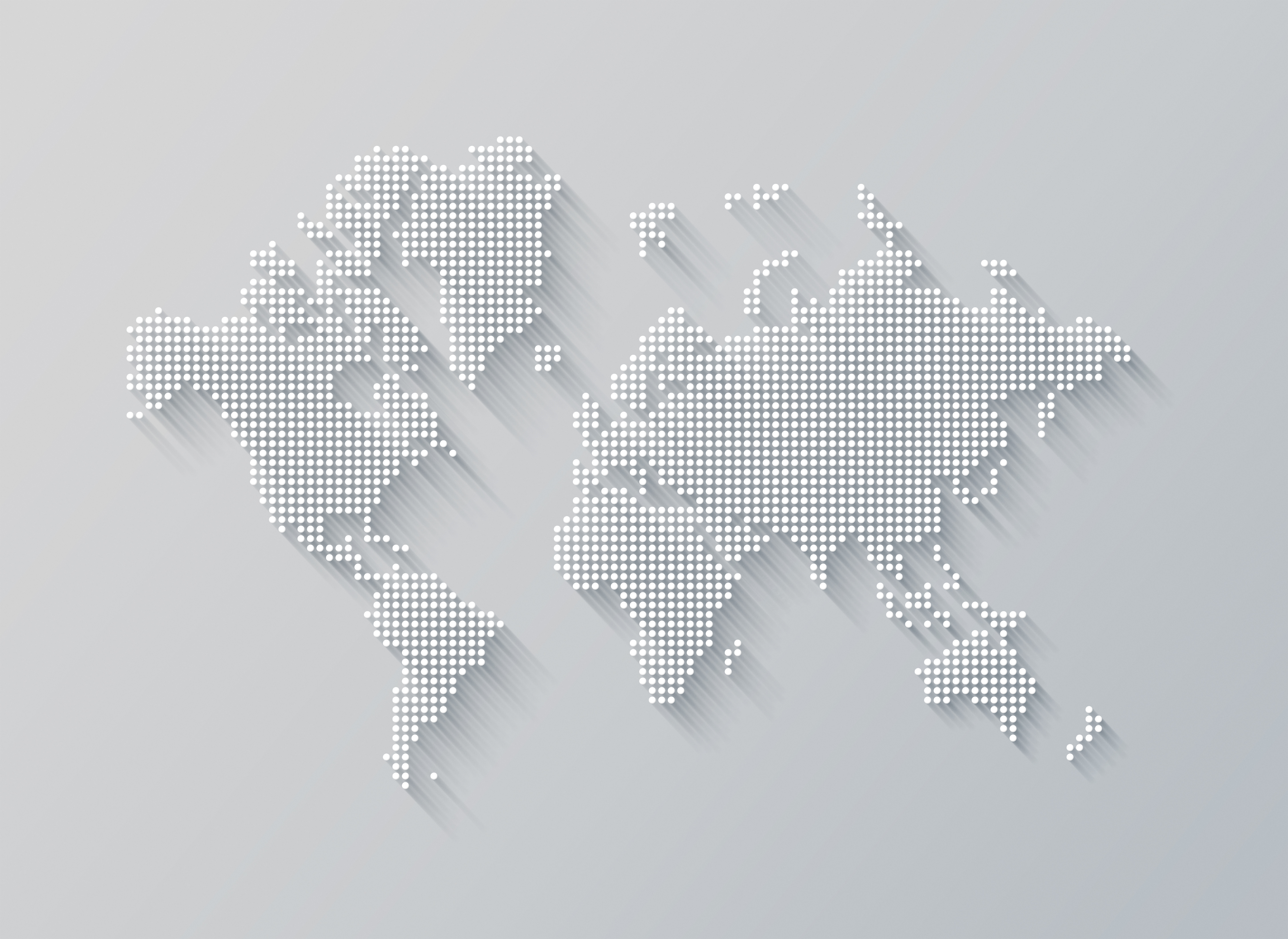 Global operations network map